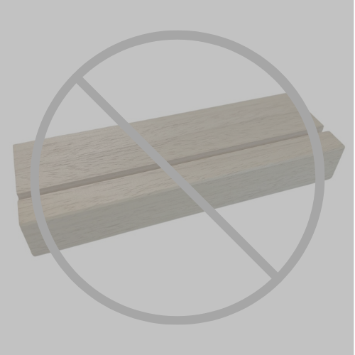 Ohne Holzfuß