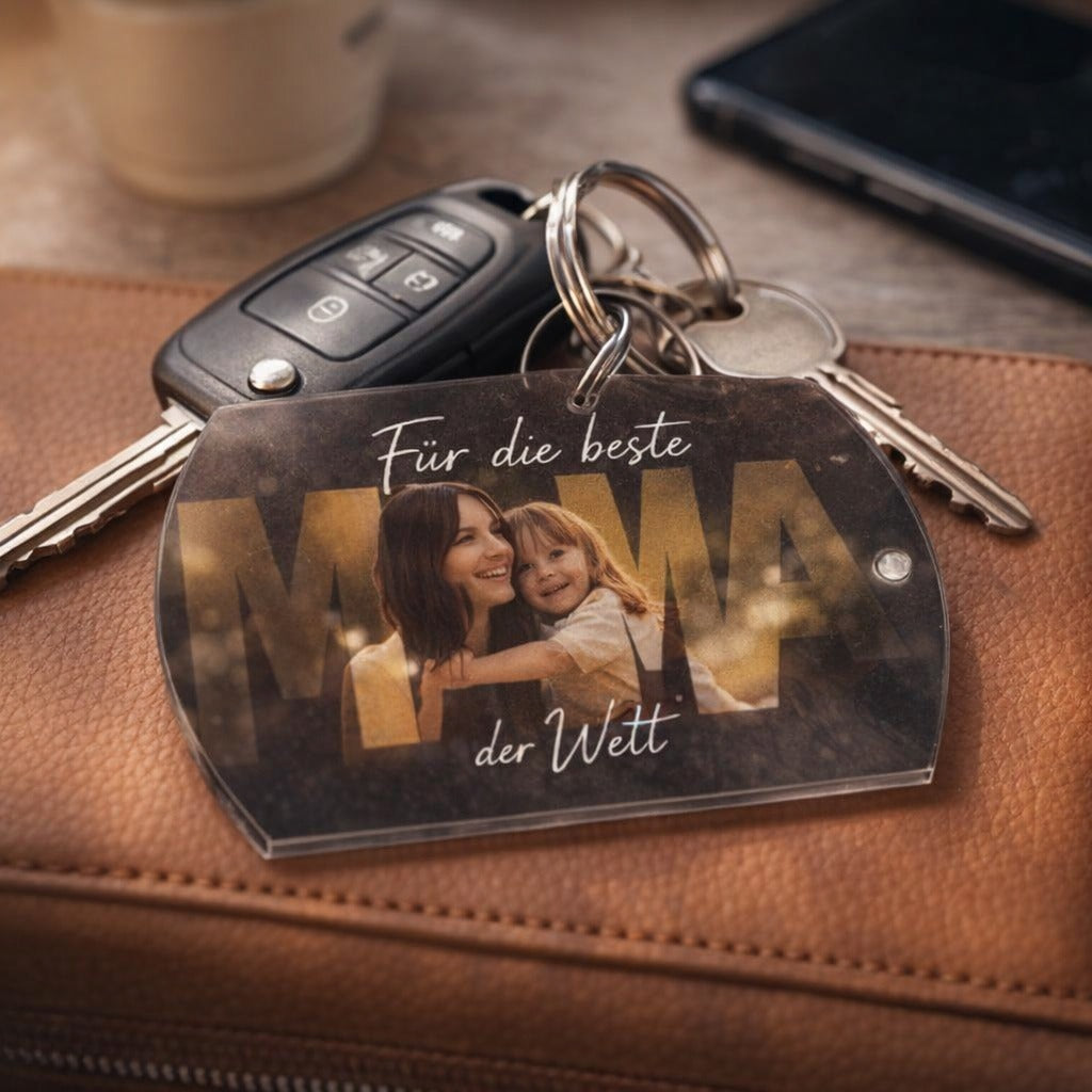 Schlüsselanhänger MAMA Personalisiert (Acrylglas)